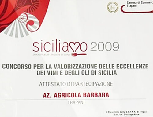 SICILIAMO 2009 – DIPLOMA DI GRAN MENZIONE – VINO BIANCO